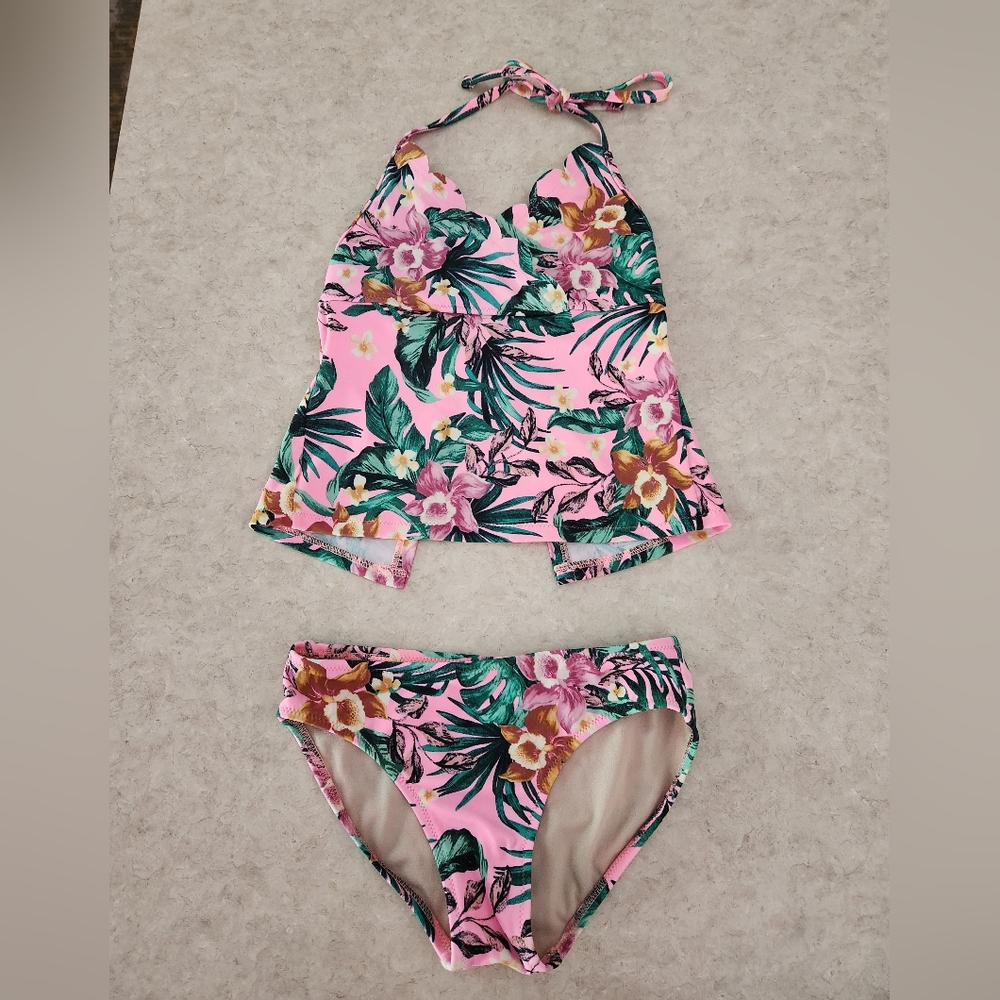 Vanilla/Beach Tropical Tankini